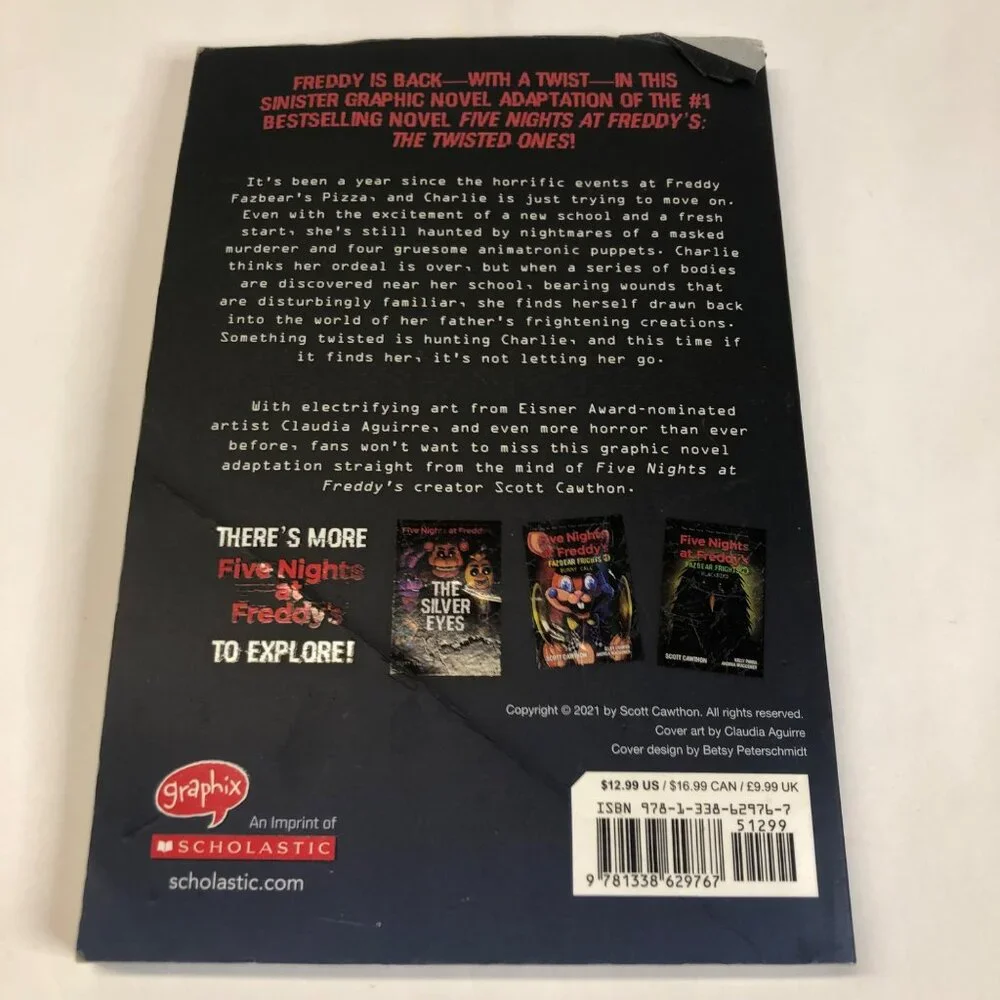 The Twisted Ones: The Graphic Novel Five‎ Nights at Freddy's Book Scott Cawthon